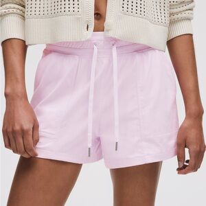Lululemon Pink Women's Drawstring Shorts